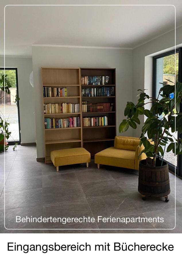 Barrierefreies Ferienapartment A2 Villa Wilisch 55Qm Amtsberg Exterior foto